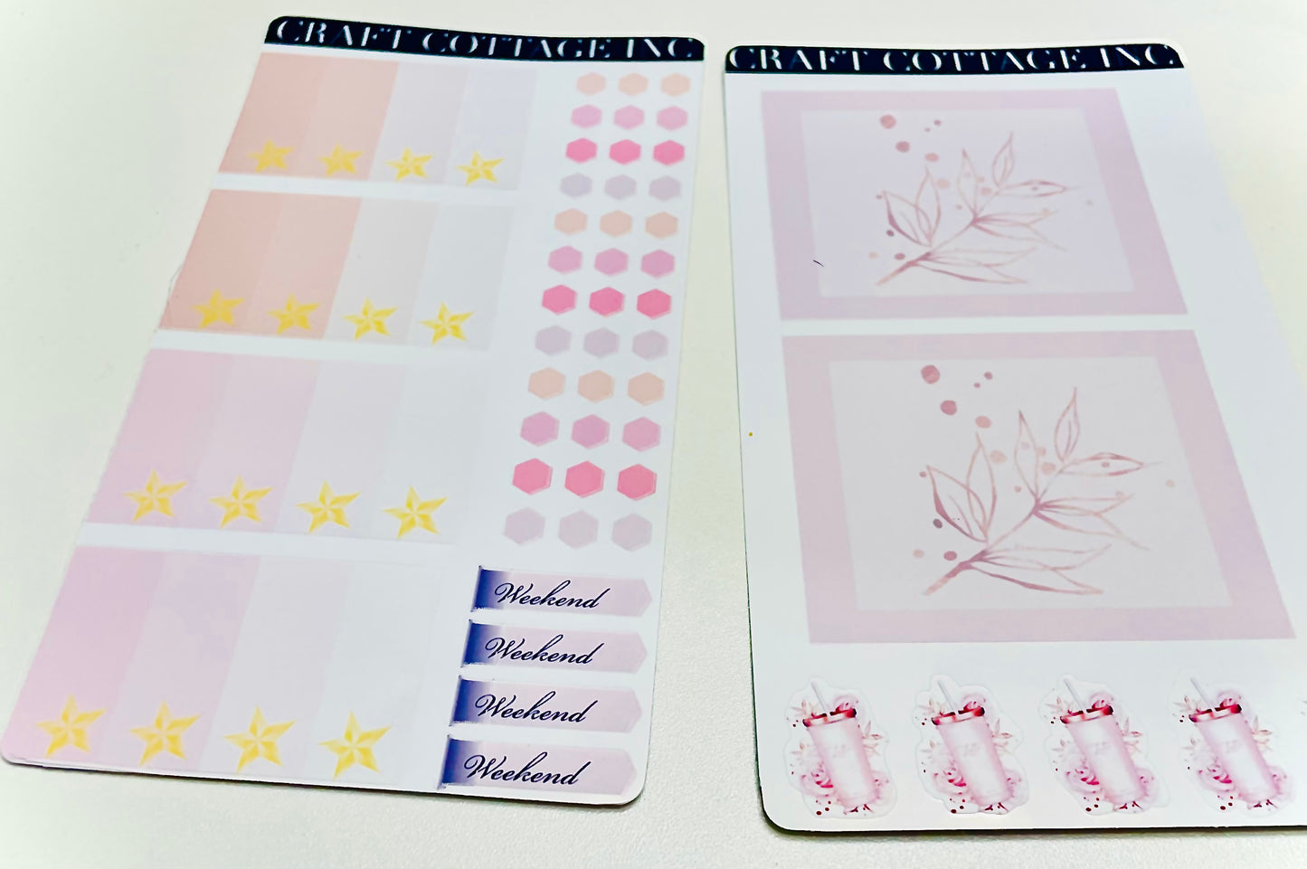 Rose sticker collection