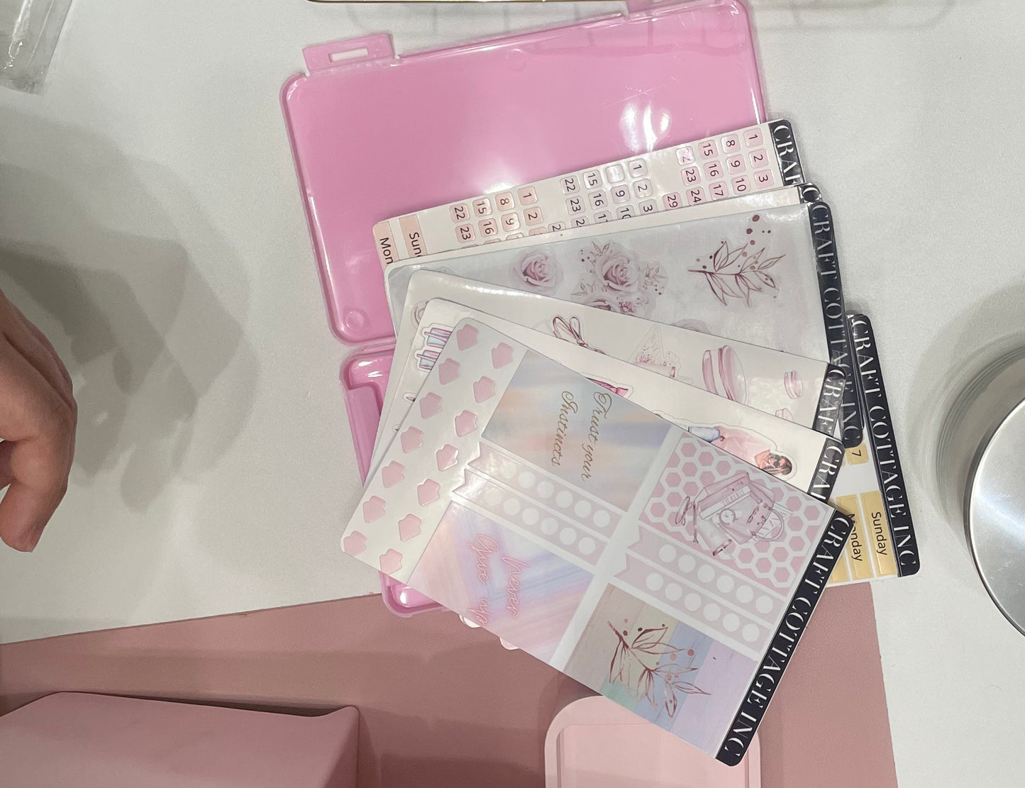 Rose sticker collection