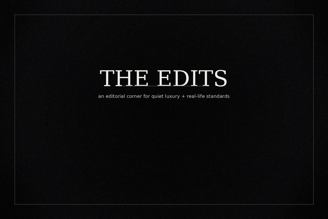 Welcome to The Edits